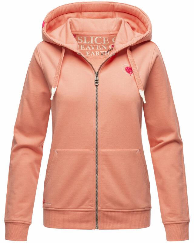 Navahoo Cremetörtchen Damen Hoodie B917 Apricot Größe XS - Gr. 34