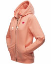 Navahoo Cremetörtchen Damen Hoodie B917 Apricot Größe XS - Gr. 34