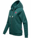 Navahoo Cremetörtchen Damen Hoodie B917 Ozean Grün Größe L - Gr. 40