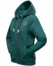 Navahoo Cremetörtchen Damen Hoodie B917 Ozean Grün Größe L - Gr. 40