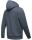 Stone Harbour Billie Joy Herren Sweatjacke Hoodie B722 Dusty Blau - Melange Größe XXL - Gr. 2XL
