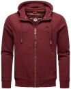 Stone Harbour Billie Joy Herren Sweatjacke Hoodie B722 Bordeaux Größe S - Gr. S