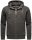 Stone Harbour Billie Joy Herren Sweatjacke Hoodie B722 Dunkelgrau - Melange Größe S - Gr. S