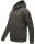Stone Harbour Billie Joy Herren Sweatjacke Hoodie B722 Dunkelgrau - Melange Größe S - Gr. S