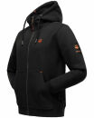 Stone Harbour Jacobi Jami Herren Sweatjacke Hoodie B723 Schwarz Größe S - Gr. S