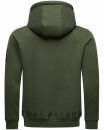 Stone Harbour Jacobi Jami Herren Sweatjacke Hoodie B723 Dunkel Olive Größe S - Gr. S