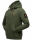 Stone Harbour Jacobi Jami Herren Sweatjacke Hoodie B723 Dunkel Olive Größe S - Gr. S