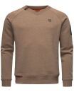 Stone Harbour Craig EL Pullover Strick Pulli Sweater Hoodie B725 Taupe Melange Größe S - Gr. S