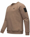 Stone Harbour Craig EL Pullover Strick Pulli Sweater Hoodie B725 Taupe Melange Größe S - Gr. S