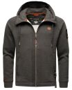 Stone Harbour Finn Luca Pullover Sweatjacke Hoodie B729 Dunkelgrau Melange Größe S - Gr. S