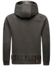 Stone Harbour Finn Luca Pullover Sweatjacke Hoodie B729 Dunkelgrau Melange Größe S - Gr. S