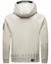 Stone Harbour Finn Luca Pullover Sweatjacke Hoodie B729 Grau Melange Größe S - Gr. S