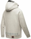 Stone Harbour Finn Luca Pullover Sweatjacke Hoodie B729 Grau Melange Größe S - Gr. S