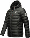 Stone Harbour Zaharoo wasserdichte Herren Regen Steppjacke B731 Schwarz Größe S - Gr. S