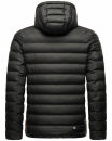 Stone Harbour Zaharoo wasserdichte Herren Regen Steppjacke B731 Schwarz Größe S - Gr. S