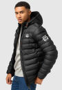 Stone Harbour Zaharoo wasserdichte Herren Regen Steppjacke B731 Schwarz Größe L - Gr. L