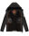 Stone Harbour Zaharoo wasserdichte Herren Regen Steppjacke B731 Schwarz Größe L - Gr. L