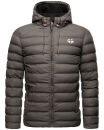 Stone Harbour Zaharoo wasserdichte Herren Regen Steppjacke B731 Anthrazit Größe S - Gr. S