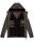 Stone Harbour Zaharoo wasserdichte Herren Regen Steppjacke B731 Anthrazit Größe S - Gr. S
