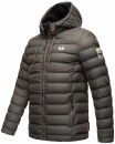 Stone Harbour Zaharoo wasserdichte Herren Regen Steppjacke B731 Anthrazit Größe XL - Gr. XL