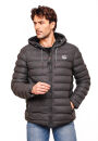 Stone Harbour Zaharoo wasserdichte Herren Regen Steppjacke B731 Anthrazit Größe XL - Gr. XL