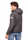 Stone Harbour Zaharoo wasserdichte Herren Regen Steppjacke B731 Anthrazit Größe XL - Gr. XL