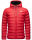 Stone Harbour Zaharoo wasserdichte Herren Regen Steppjacke B731 Chili Rot Größe XL - Gr. XL