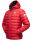 Stone Harbour Zaharoo wasserdichte Herren Regen Steppjacke B731 Chili Rot Größe XL - Gr. XL