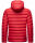 Stone Harbour Zaharoo wasserdichte Herren Regen Steppjacke B731 Chili Rot Größe XL - Gr. XL