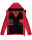 Stone Harbour Zaharoo wasserdichte Herren Regen Steppjacke B731 Chili Rot Größe XL - Gr. XL