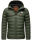 Stone Harbour Zaharoo wasserdichte Herren Regen Steppjacke B731 Olive Größe S - Gr. S
