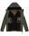 Stone Harbour Zaharoo wasserdichte Herren Regen Steppjacke B731 Olive Größe S - Gr. S