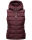 Marikoo Taisaa Damen Stepp Weste Übergangsjacke Weinrot Größe XXL - Gr. 44
