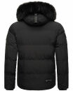 Stone Harbour Halvaar Herren Winterjacke B734 Schwarz - Kunstfell Schwarz Größe L - Gr. L