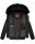 Stone Harbour Halvaar Herren Winterjacke B734 Schwarz - Kunstfell Schwarz Größe L - Gr. L