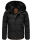 Stone Harbour Halvaar Herren Winterjacke B734 Schwarz - Kunstfell Schwarz Größe XXL - Gr. 2XL