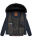 Stone Harbour Halvaar Herren Winterjacke B734 Navy - Kunstfell Schwarz Größe L - Gr. L