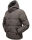 Stone Harbour Halvaar Herren Winterjacke B734 Anthrazit - Kunstfell Schwarz Größe L - Gr. L