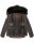 Stone Harbour Halvaar Herren Winterjacke B734 Anthrazit - Kunstfell Schwarz Größe L - Gr. L