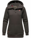 Navahoo Zauberelfe Damen Hoodie B903 Dunkelgrau...