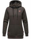 Navahoo Zauberelfe Damen Hoodie B903 Dunkelgrau Größe M - Gr. 38