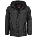 Alessandro Salvarini Herren Regenjacke AS323 Schwarz Größe S - Gr. S