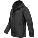 Alessandro Salvarini Herren Regenjacke AS323 Schwarz Größe S - Gr. S