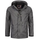 Alessandro Salvarini Herren Regenjacke AS323 Dunkelgrau...