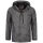 Alessandro Salvarini Herren Regenjacke AS323 Dunkelgrau Größe L - Gr. L