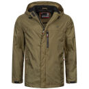 Alessandro Salvarini Herren Regenjacke AS323 Olive...