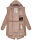 Navahoo Tropical Storm Damen Jacke B919 Taupe Größe S - Gr. 36