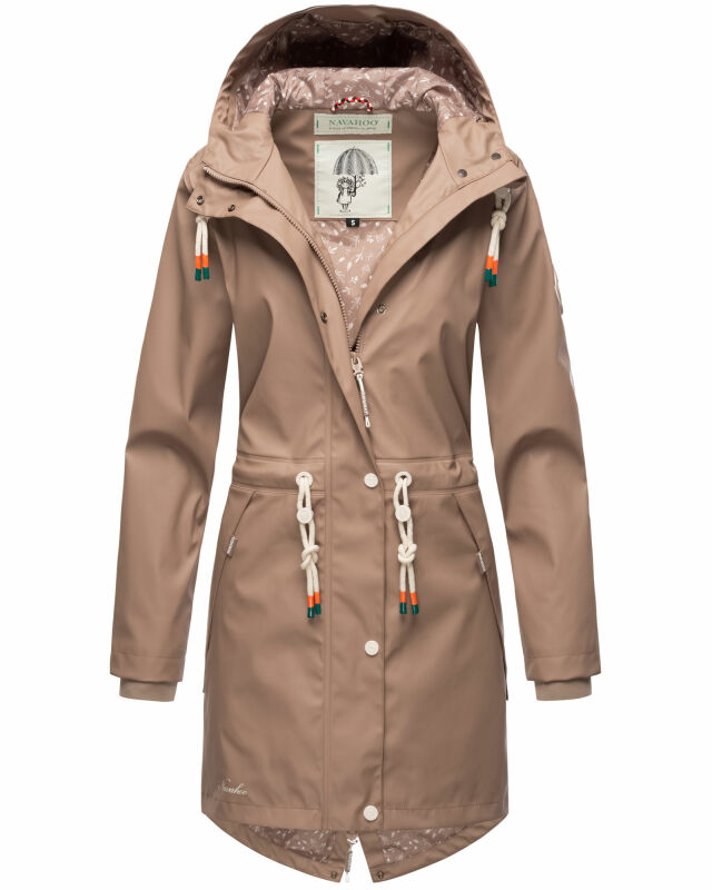 Navahoo Tropical Storm Damen Jacke B919 Taupe Größe XL - Gr. 42