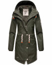 Navahoo Tropical Storm Damen Jacke B919 Olive Größe S - Gr. 36