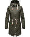 Navahoo Tropical Storm Damen Jacke B919 Olive Größe M - Gr. 38